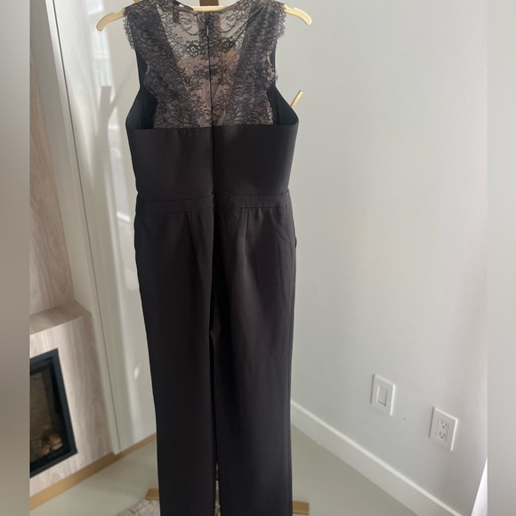 BCBG Black Jumpsuit with Lace detail - Picture 7 of 13